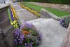 Full view of steps leading from memorial
