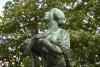 Bronze figure RHS close view