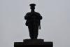 Close up view of serviceman
