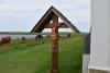 The Wayside Shrine, given by people of Moena; originally multi coloured