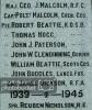 Names Panel 2, including WW2