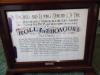 Peterborough WW1 Roll of Honour, glazed panel of casket (taken on 21/8/2012, while it was in temporary storage)