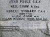 Close up of the names of the 2 WW2 ATS sisters names