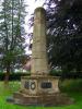 Bromsgrove WW1 Memorial - after restoration of wreaths and plaques