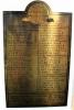 Durham Constabulary WW1 brass plaque