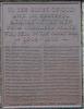 Dursdeer Memorial WW1 Name List