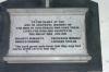 Earl's Croome church plaque