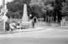 Cloughton War Memorial in original location at junction of West Lane and Newlands Road