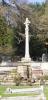 Close up of memorial