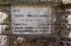 Plaque in memory of Scout Master
