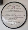 Oval plaque