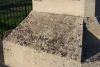 Front face inscription sloping stone a