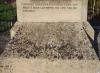 Front face inscription sloping stone b