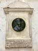 Marble tablet with bronze relief of Captain Fryatt
