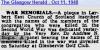 The Glasgow Herald 11 October 1948- Unveiling Report