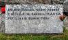 Great Paxton cross tablet WW2 detail
