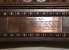 H.M.S. Royal George Chair brass plaque