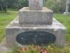 Inscription on the memorial - north side