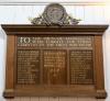 Harmston Memorial Hall WW1 Plaque