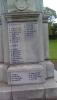 Names on 9 o'clock face