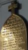Top of plaque (WW1 names)