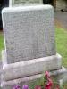 Close up of names