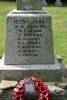Hurley Cemetary - Obelisk - Names WW2