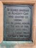 Hungerford - inscription