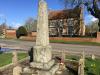 Wingrave war memorial rear view