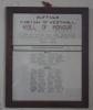 Westhall Roll of Honour