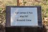 115 Squadron, Crew of Wellington Z8863 (KO-G) Memorial, tree plaque