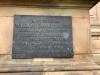The memorial plaque
