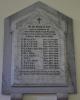 WW1 Plaque