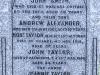 Inscription on gravestone