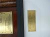 The Dedicatory Plaque