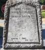 East Face of memorial - evidence of WW2 names