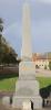 View of East side of memorial
