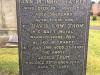 Inscription on gravestone