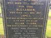 Inscription on gravestone