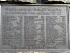 WW1 plaque