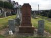 Gravestone with CWG's either side