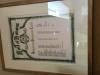 Roll of Honour in Ballygrainey Presbyterian Church