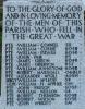 WW1 Close up
