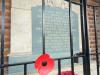 Kegworth WW2 memorial plaque