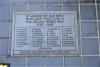 Leamington Spa North School - Roll of Honour WW2 - plaque names detail
