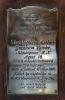 Left bottom - Christopher Arthur Gresham Cooke plaque