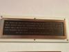 Little Easton American Memorial Chapel: 386th Bomb Group Memorial dedication plaque