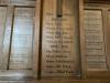 Little Easton Parishioners' Memorial Board (Centre panel)