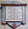 Ist Lieutenant Francis Gostling tablet