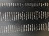 Close up detail of names 9 Cooke to Crozier